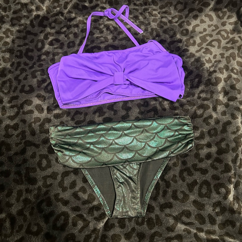 Girls Mermaid 2pc bikini